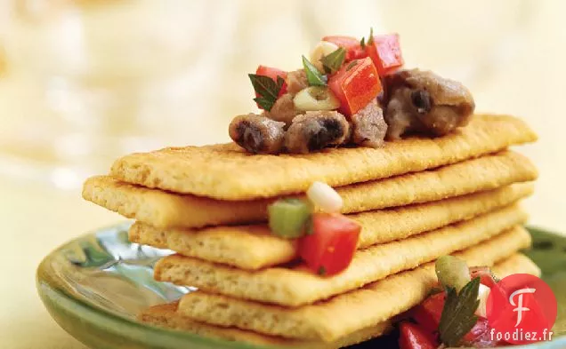 Trempette aux Pois et au Jambon aux yeux noirs