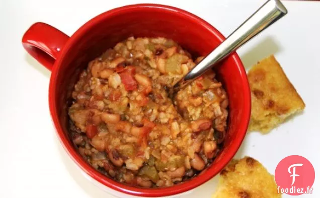 Jambalaya aux pois aux yeux noirs