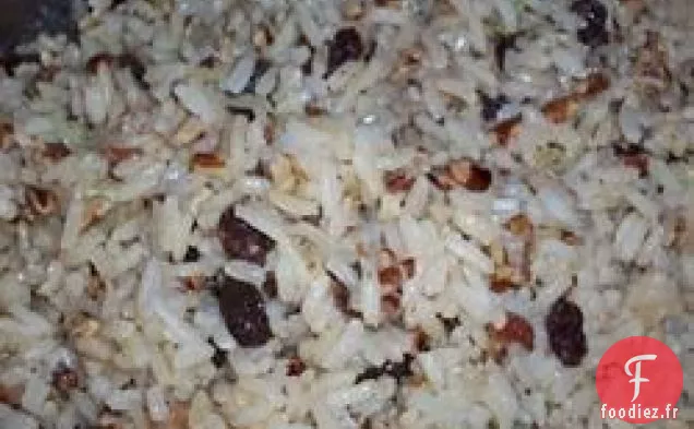 Riz Arrosé aux Noix et aux Baies