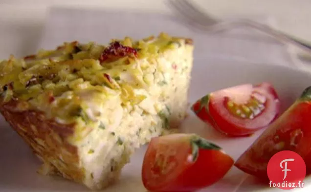 Frittata au Poulet et à l'Orzo
