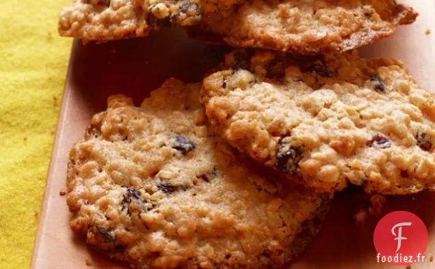 Biscuits Moelleux à l'Avoine et aux Raisins Secs