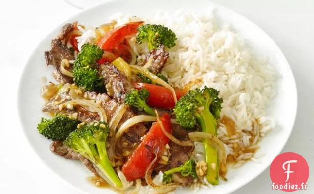 Boeuf Chinois Au Brocoli