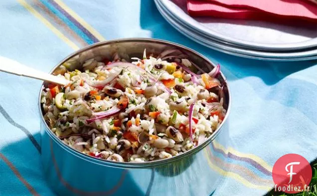 Salade de Pois aux Yeux Noirs - Basmati