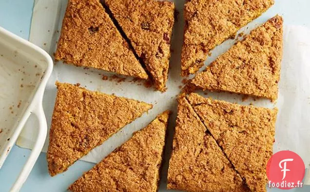 Scones de Citrouille à Grains Entiers