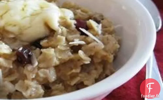 Flocons d'Avoine Sains à la Noix de Coco