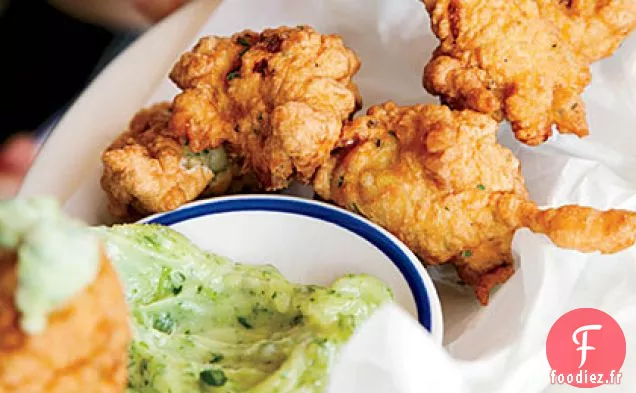 Beignets de Homard et de Maïs