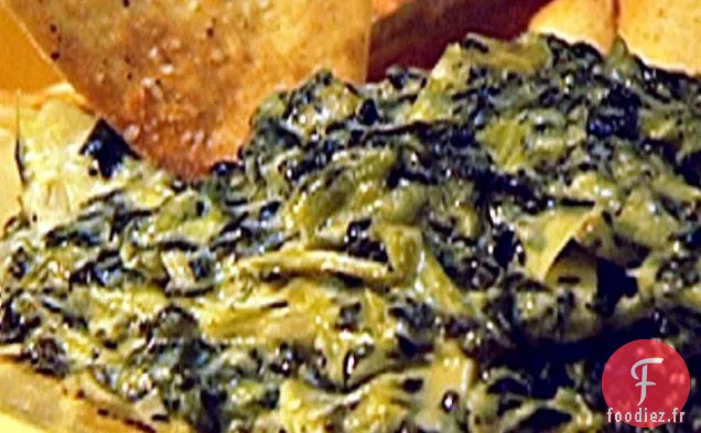 Trempette au Vert de Collard et à l'Artichaut
