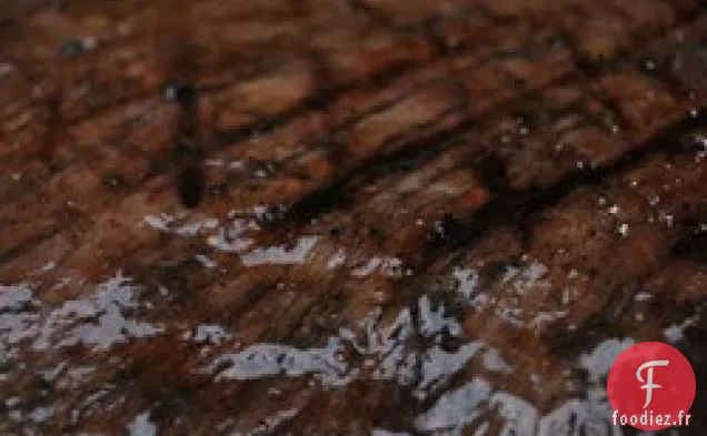 Steak de Flanc avec Marinade au Porto