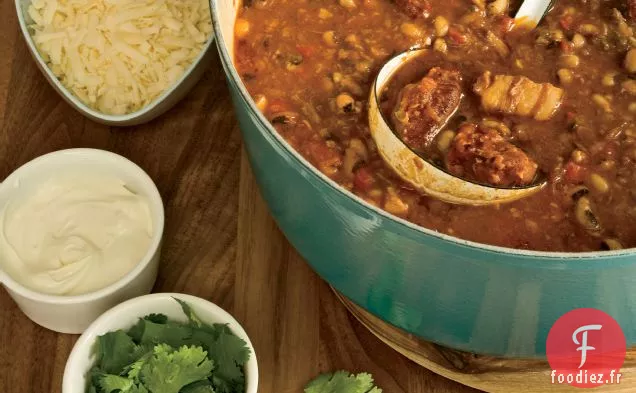 Joue de Porc et Piment de Pois aux Yeux Noirs