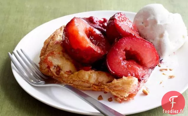 Tarte aux Prunes Facile
