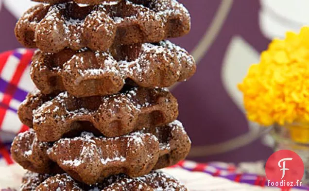 Biscuits Gaufrés au Cacao et au Poivre