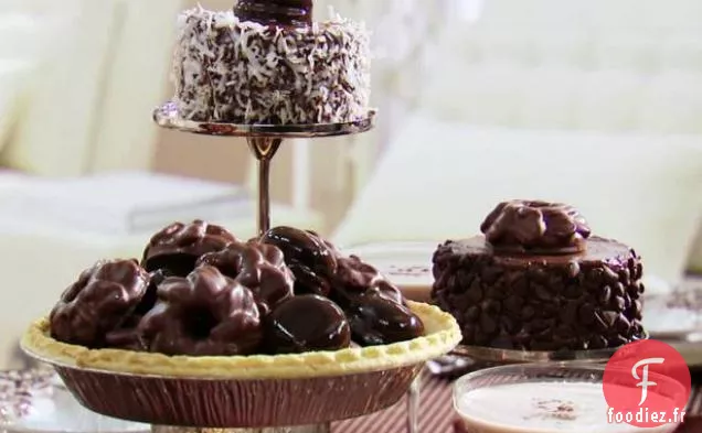 Mini Centres de Table pour Gâteaux Au Chocolat