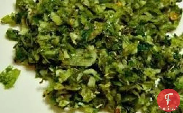 Tartinade au Basilic à l'Ail