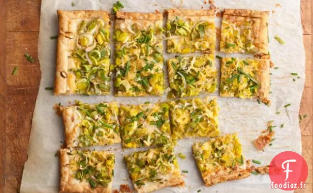 Gouda Fumé et Tarte aux Poireaux