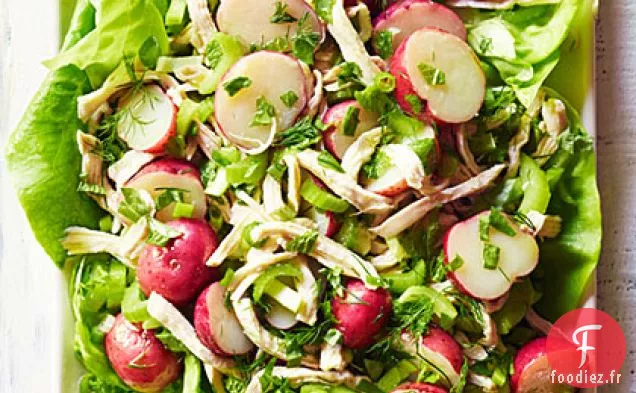Salade de Poulet et de Pommes de Terre aux Herbes