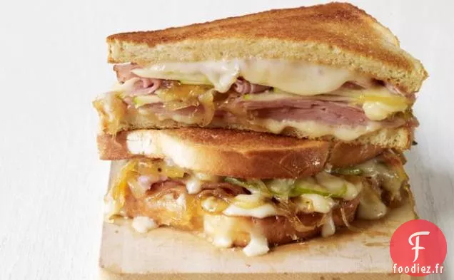 Fromage Grillé au Jambon -Taleggio