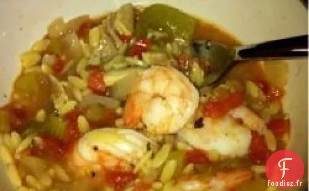 Jambalaya aux Crevettes