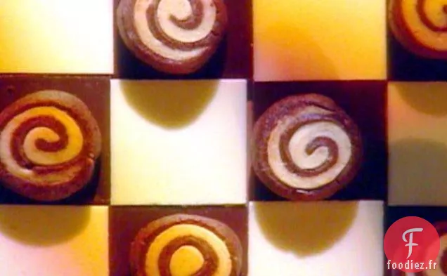 Biscuits en Spirale Au Chocolat