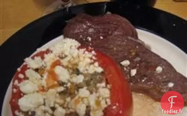 Tomates Farcies aux Lentilles