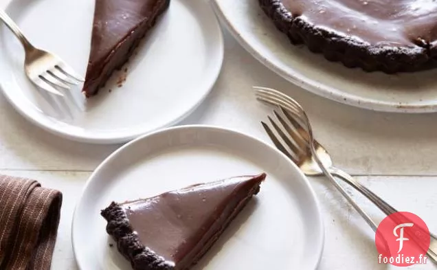 Tarte Maltée Au Chocolat Double