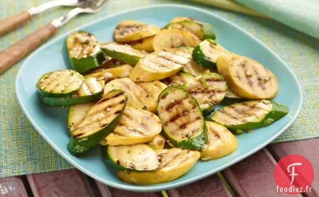 Courgettes Marinées et Courges d'Été