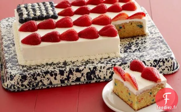 Gâteau de Drapeau