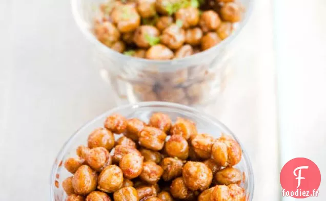 Pois Chiches Rôtis Avec {soya Et Citron Vert} Ou {pimentón Et Ail}