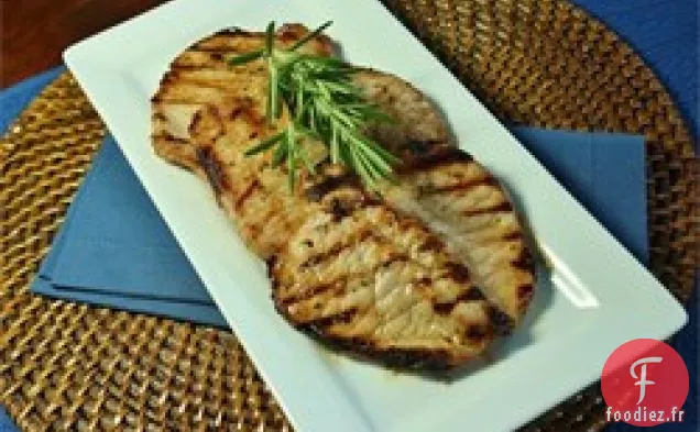 Côtelettes de Porc Grillées Préférées d'Andrew