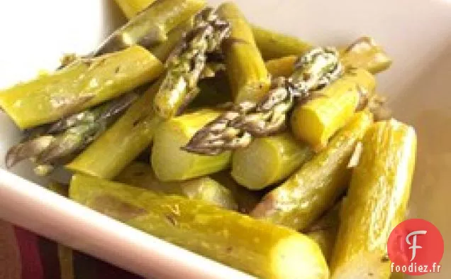 Asperges Grillées et Ail