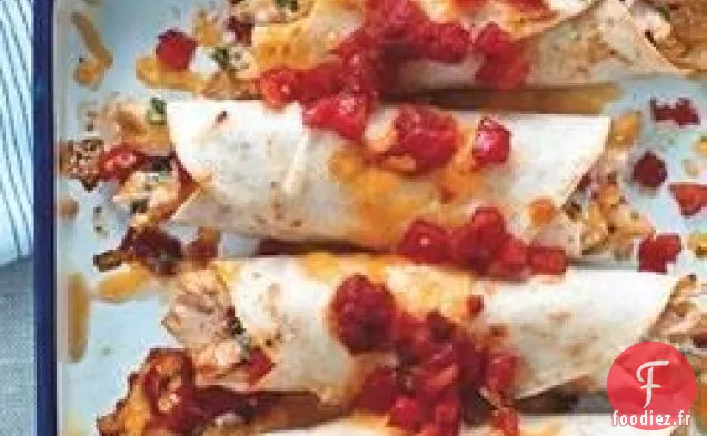 Enchiladas de Poulet Fiesta