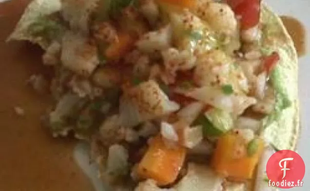 Ceviche de chou-fleur végétalien