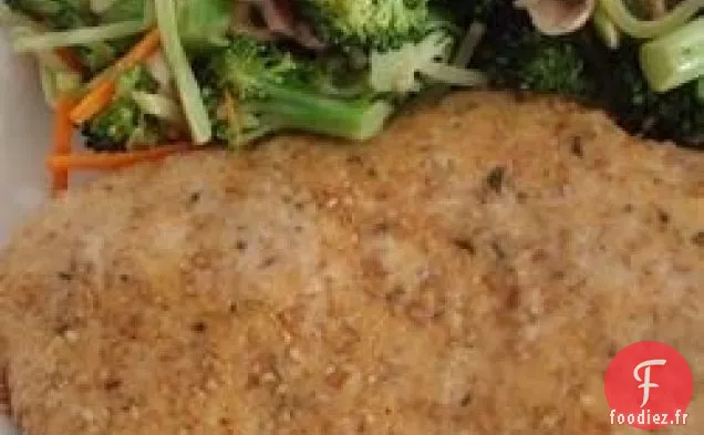 Poulet Au Parmesan Et au Sésame