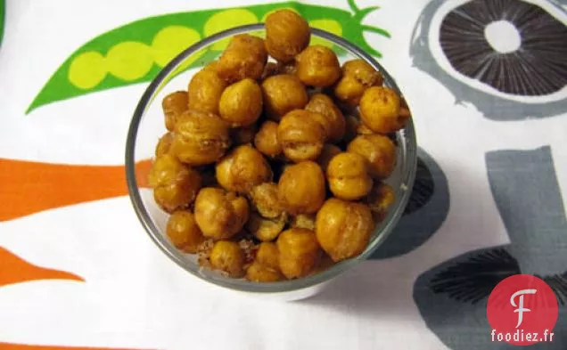 Pois Chiches épicés rôtis au four
