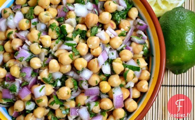 Pois Chiches au Cumin et au Citron Vert