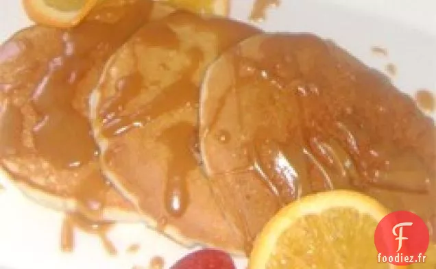 Crêpes Crémeuses au Beurre d'Arachide