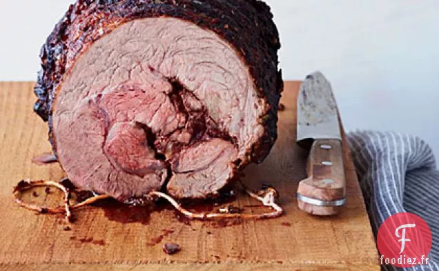 Rôti d'Oeil de Bœuf au Paprika - Frotter aux herbes