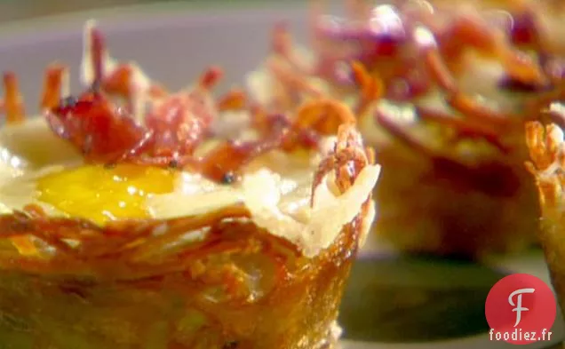 Oeufs dans des Paniers