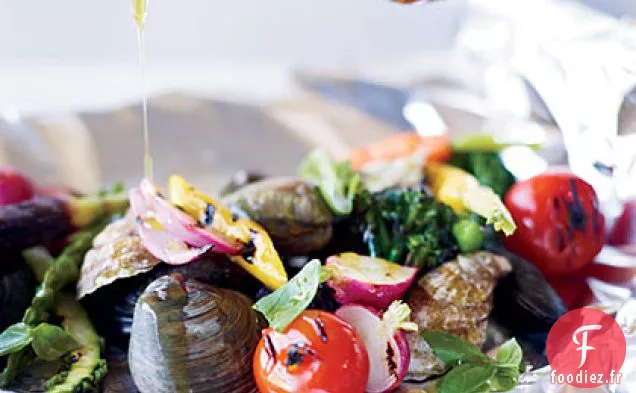 Fruits de Mer et Légumes Grillés al Cartoccio