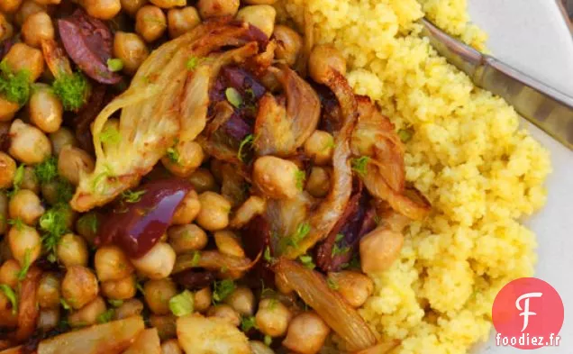 Couscous Aux Pois Chiches, Fenouil Et Agrumes
