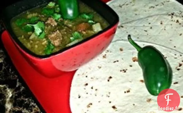 Ragoût de Chili Vert Mexicain