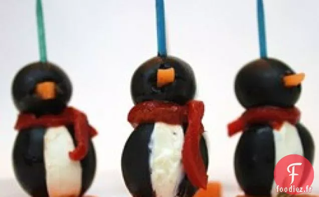 Pingouins au Fromage à la Crème