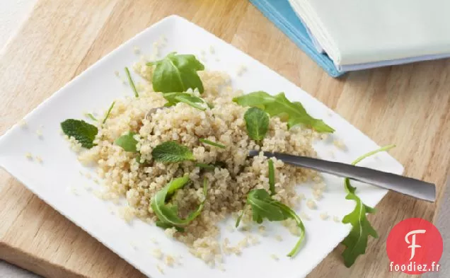 Salade De Quinoa Et Haricots Garbanzo sans Gluten