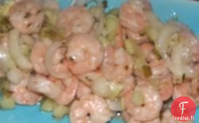 Crevettes Marinées Sucrées et Épicées de Kiki