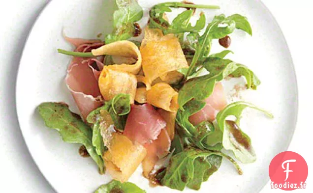 Salade de Roquette au Melon et Prosciutto