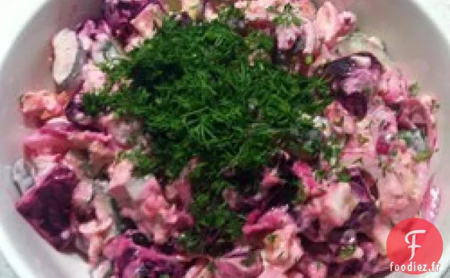 Salade de Betteraves et de Concombres