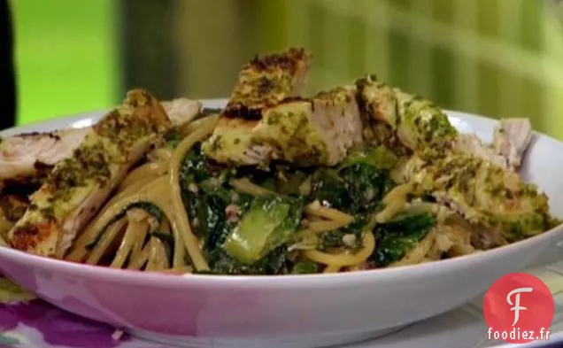 Poulet Grillé au Pesto de Roquette