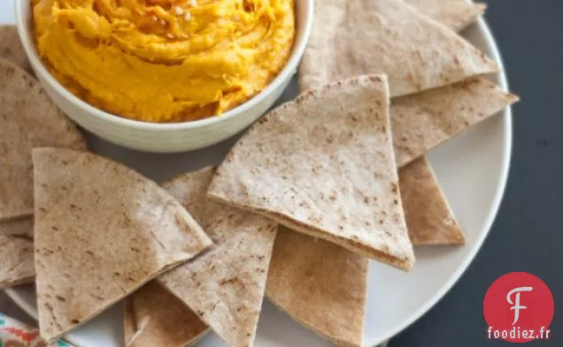 Houmous de Patate Douce Épicé