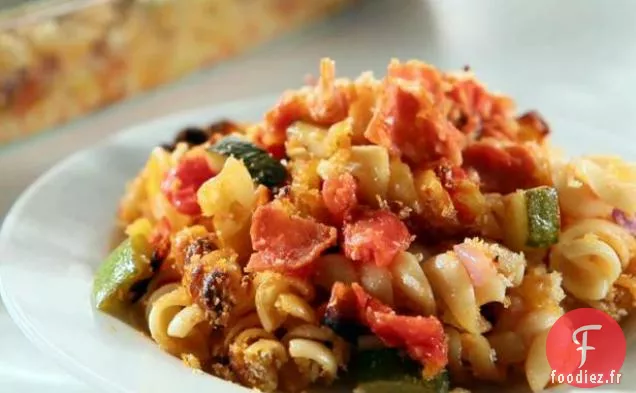 Casserole de Pepperoni et Fromage