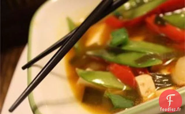 Soupe Orientale Épicée et Aigre