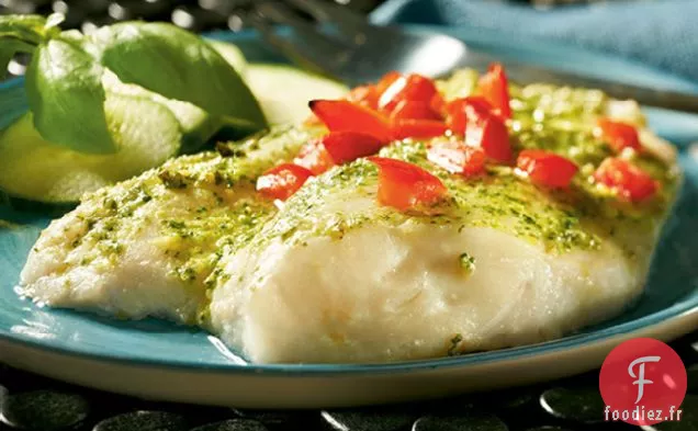 Aiglefin Crémeux au Pesto
